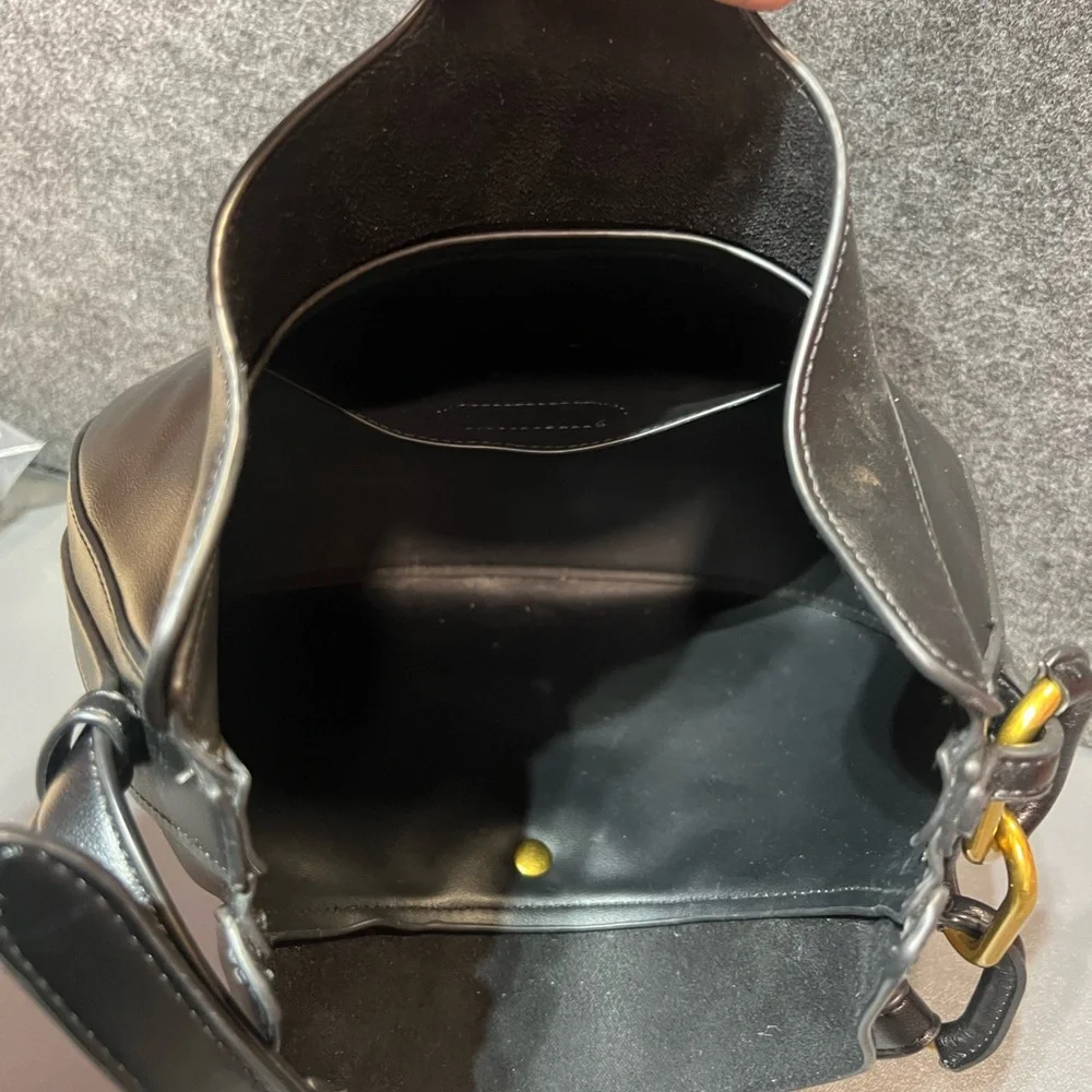 Madison West Black Shoulder Bag